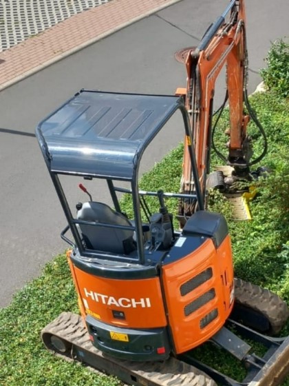 Minibagger in Aktion Minibagger in Aktion